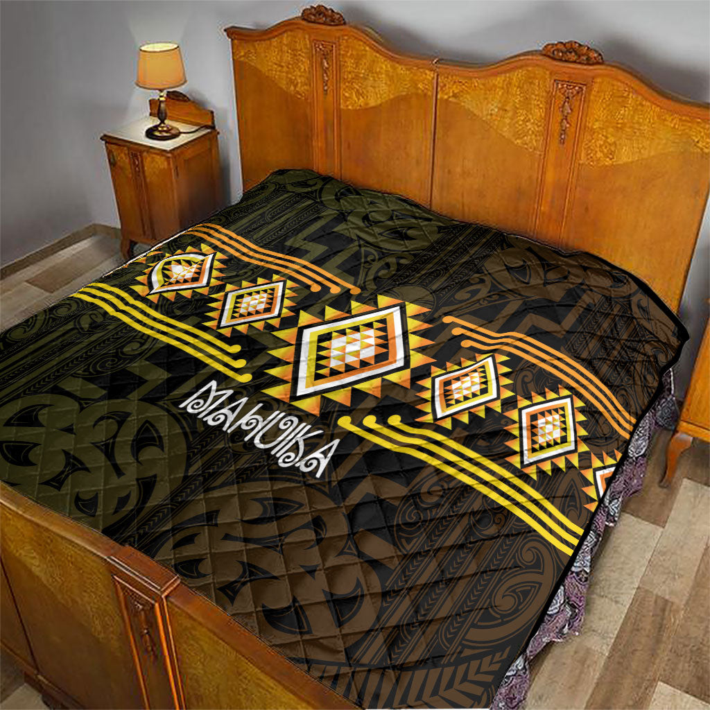 Aotearoa Atua Mahuika Quilt Maori Goddess Of Fire Taniko Motifs