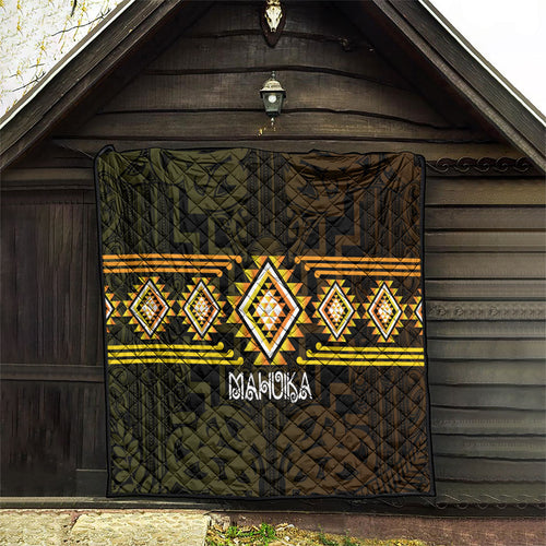 Aotearoa Atua Mahuika Quilt Maori Goddess Of Fire Taniko Motifs