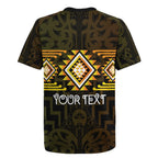 Aotearoa Atua Mahuika Personalised Rugby Jersey Maori Goddess Of Fire Taniko Motifs