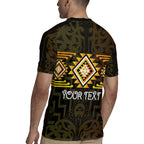 Aotearoa Atua Mahuika Personalised Rugby Jersey Maori Goddess Of Fire Taniko Motifs