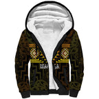 Aotearoa Atua Mahuika Personalised Sherpa Hoodie Maori Goddess Of Fire Taniko Motifs
