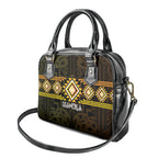 Aotearoa Atua Mahuika Shoulder Handbag Maori Goddess Of Fire Taniko Motifs