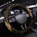 Aotearoa Atua Mahuika Steering Wheel Cover Maori Goddess Of Fire Taniko Motifs