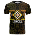 Aotearoa Atua Mahuika Personalised T Shirt Maori Goddess Of Fire Taniko Motifs