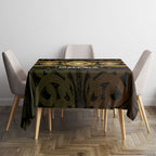 Aotearoa Atua Mahuika Tablecloth Maori Goddess Of Fire Taniko Motifs