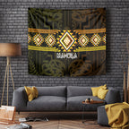 Aotearoa Atua Mahuika Tapestry Maori Goddess Of Fire Taniko Motifs