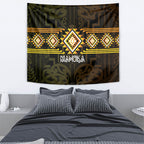 Aotearoa Atua Mahuika Tapestry Maori Goddess Of Fire Taniko Motifs