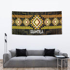 Aotearoa Atua Mahuika Tapestry Maori Goddess Of Fire Taniko Motifs