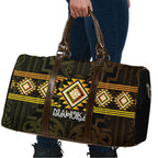 Aotearoa Atua Mahuika Travel Bag Maori Goddess Of Fire Taniko Motifs