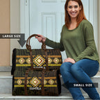 Aotearoa Atua Mahuika Travel Bag Maori Goddess Of Fire Taniko Motifs