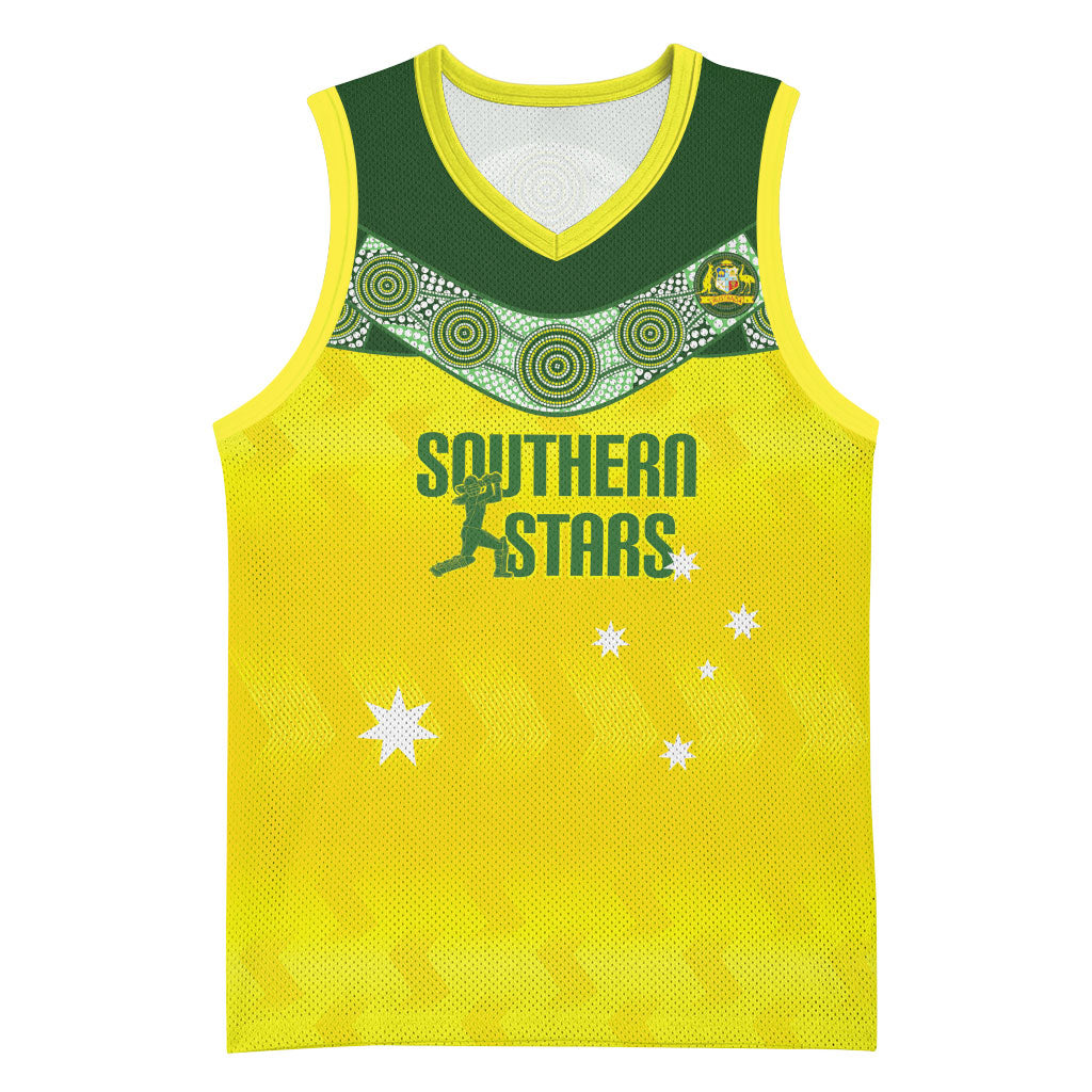 Australia Cricket Custom Basketball Jersey Go Southern Stars Sporty Style