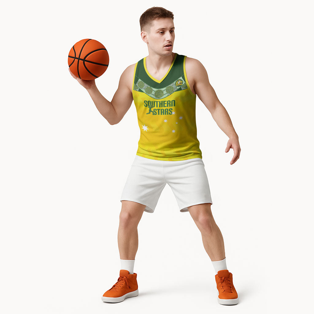 Australia Cricket Custom Basketball Jersey Go Southern Stars Sporty Style