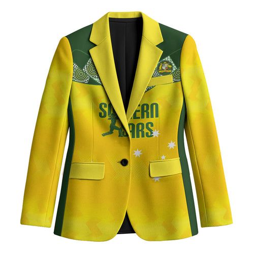 Australia Cricket Custom Blazer Go Southern Stars Sporty Style