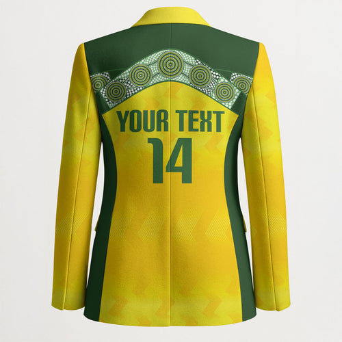 Australia Cricket Custom Blazer Go Southern Stars Sporty Style