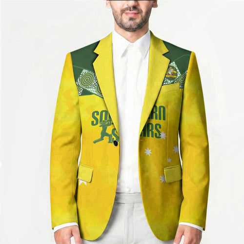 Australia Cricket Custom Blazer Go Southern Stars Sporty Style