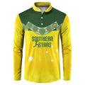 Australia Cricket Custom Button Sweatshirt Go Southern Stars Sporty Style