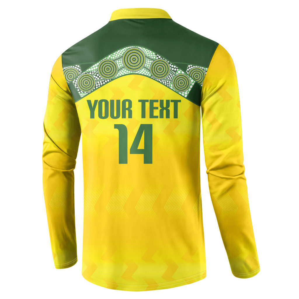 Australia Cricket Custom Button Sweatshirt Go Southern Stars Sporty Style