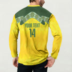Australia Cricket Custom Button Sweatshirt Go Southern Stars Sporty Style