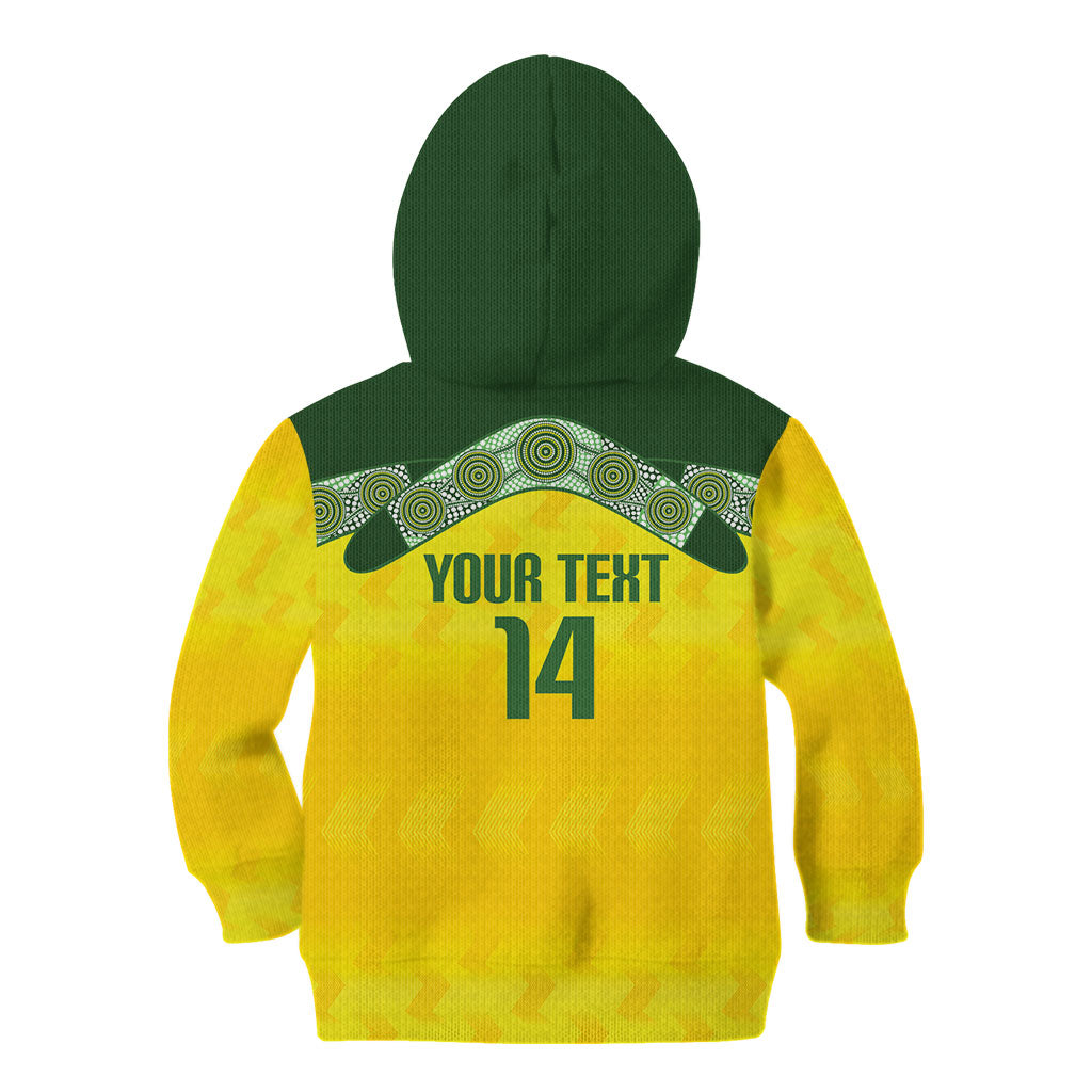 Australia Cricket Custom Kid Hoodie Go Southern Stars Sporty Style