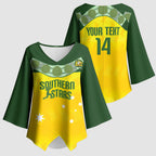Australia Cricket Custom Kimono Sleeve Blouse Go Southern Stars Sporty Style