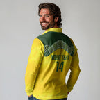 Australia Cricket Custom Long Sleeve Polo Shirt Go Southern Stars Sporty Style