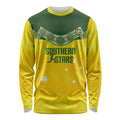 Australia Cricket Custom Long Sleeve Shirt Go Southern Stars Sporty Style