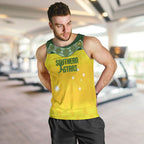 Australia Cricket Custom Men Tank Top Go Southern Stars Sporty Style