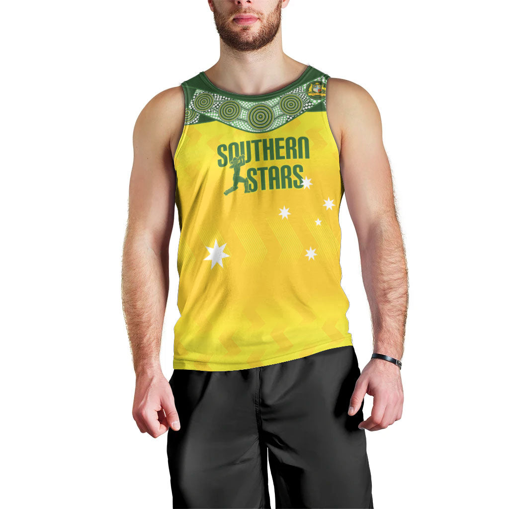 Australia Cricket Custom Men Tank Top Go Southern Stars Sporty Style