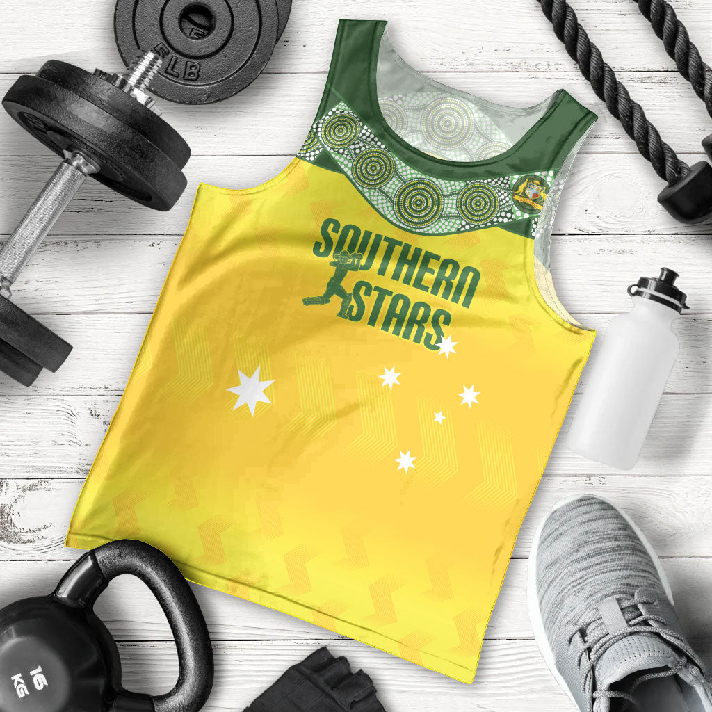 Australia Cricket Custom Men Tank Top Go Southern Stars Sporty Style