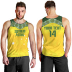 Australia Cricket Custom Men Tank Top Go Southern Stars Sporty Style