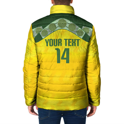 Australia Cricket Custom Padded Jacket Go Southern Stars Sporty Style