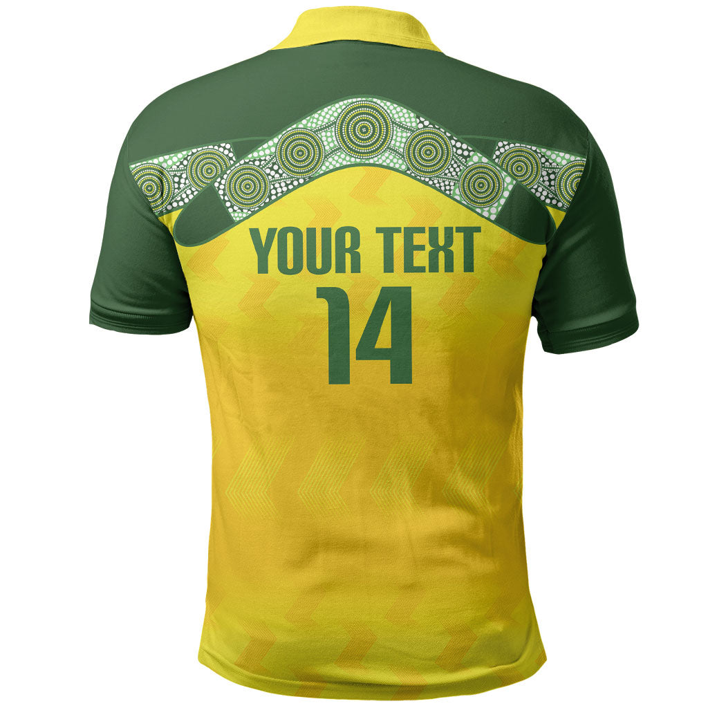 Australia Cricket Custom Polo Shirt Go Southern Stars Sporty Style