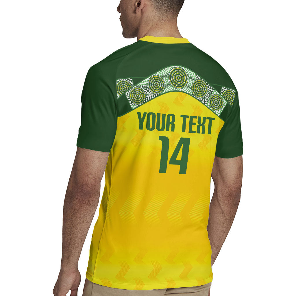 Australia Cricket Custom Rugby Jersey Go Southern Stars Sporty Style