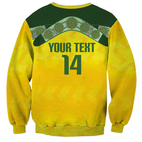 Australia Cricket Custom Sweatshirt Go Southern Stars Sporty Style