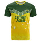 Australia Cricket Custom T Shirt Go Southern Stars Sporty Style