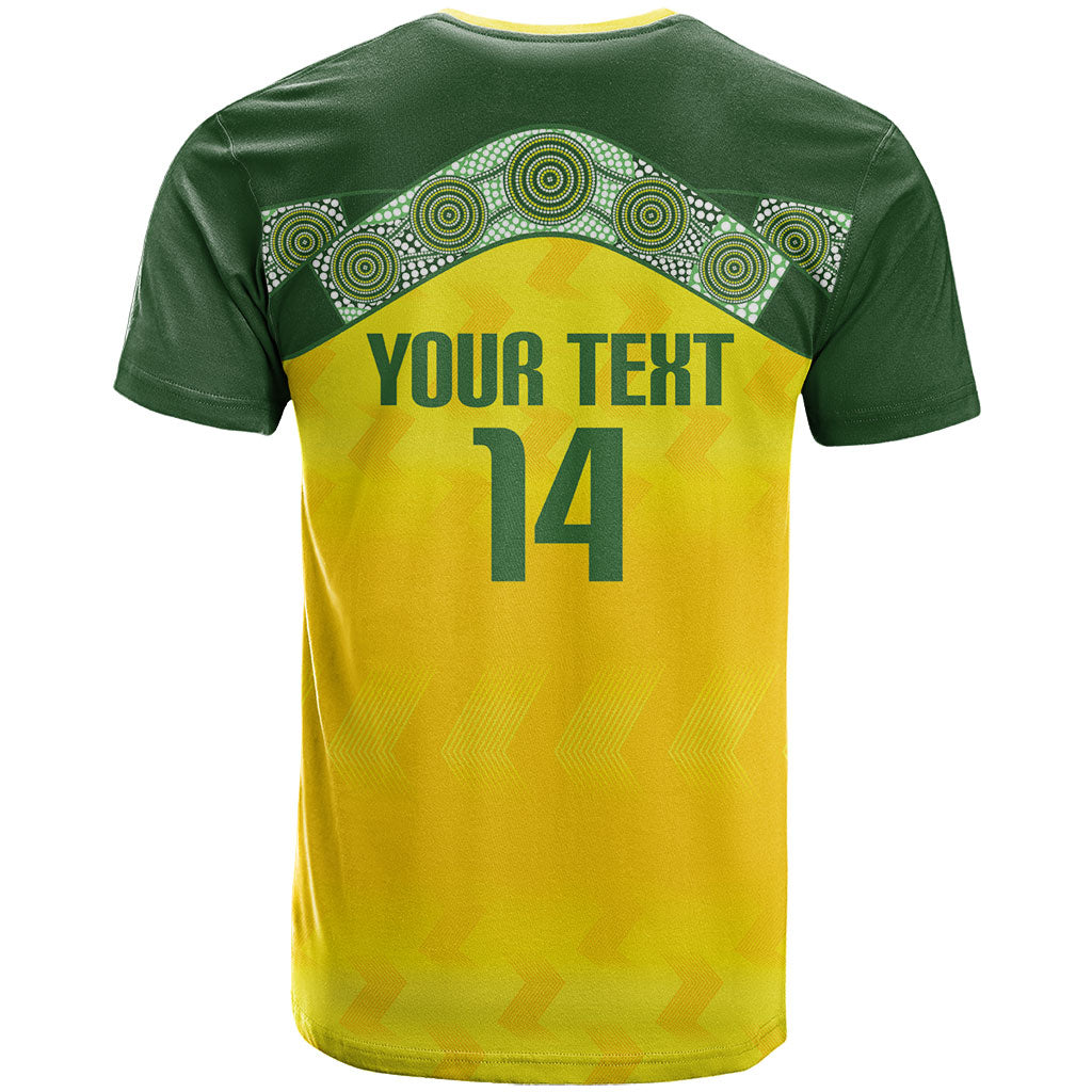Australia Cricket Custom T Shirt Go Southern Stars Sporty Style