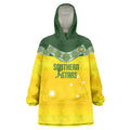 Australia Cricket Custom Wearable Blanket Hoodie Go Southern Stars Sporty Style