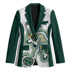 Australia Baseball Custom Blazer Go Emeralds Aboriginal Art