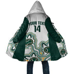 Australia Baseball Custom Cloak Go Emeralds Aboriginal Art