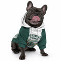 Australia Baseball Custom Pet Hoodie Go Emeralds Aboriginal Art