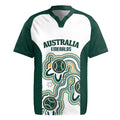 Australia Baseball Custom Rugby Jersey Go Emeralds Aboriginal Art