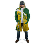 Australia Curling Personalised Cloak Aussie Map Grunge Curve Style