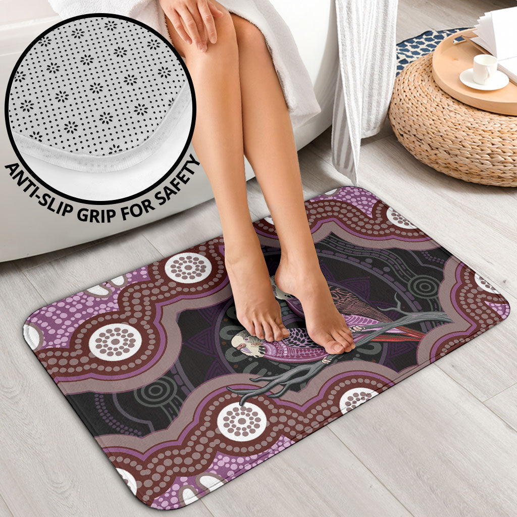 Purple Budgerigar Australia Indigenous Art Bathroom Set