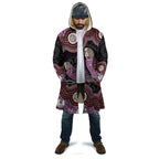 Purple Budgerigar Australia Indigenous Art Cloak