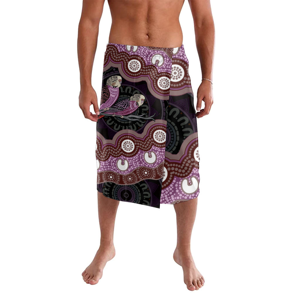 Purple Budgerigar Australia Indigenous Art Lavalava