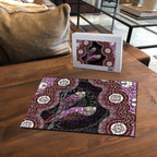 Purple Budgerigar Australia Indigenous Art Puzzle