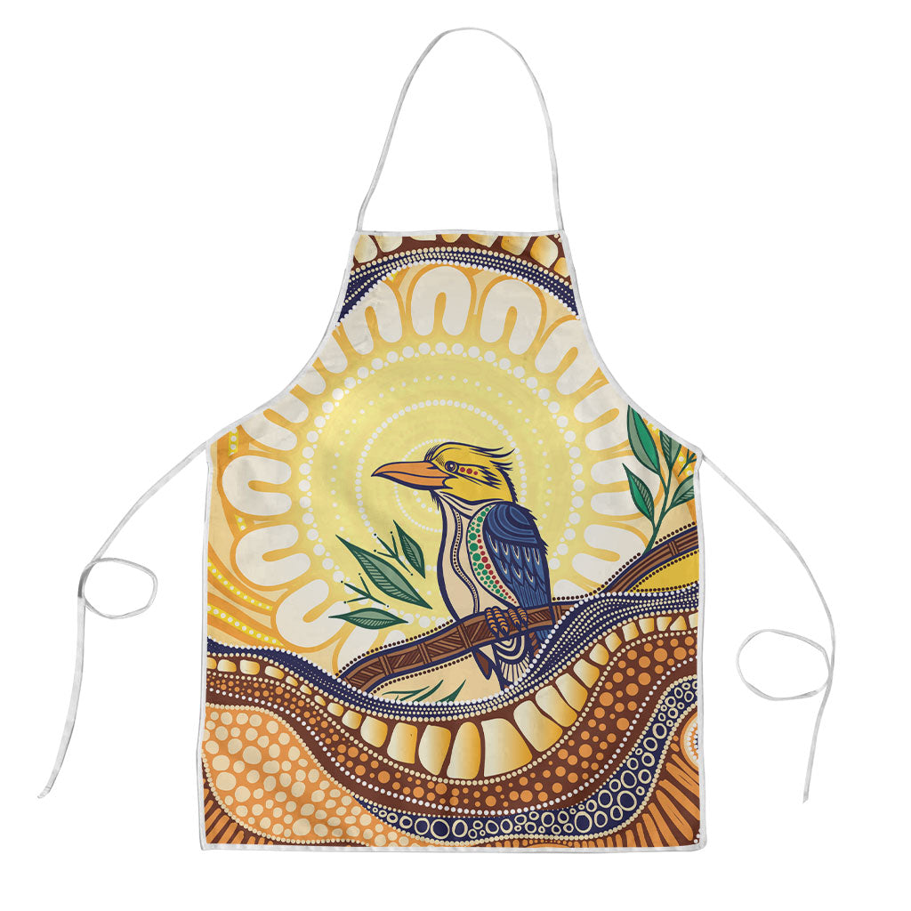 Kookaburra Australia Indigenous Art Apron