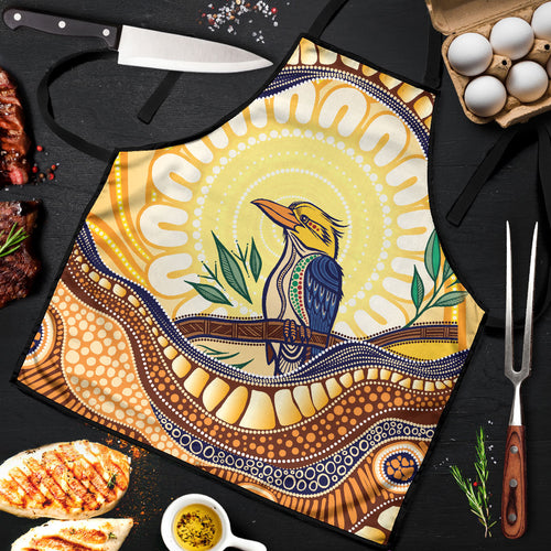 Kookaburra Australia Indigenous Art Apron