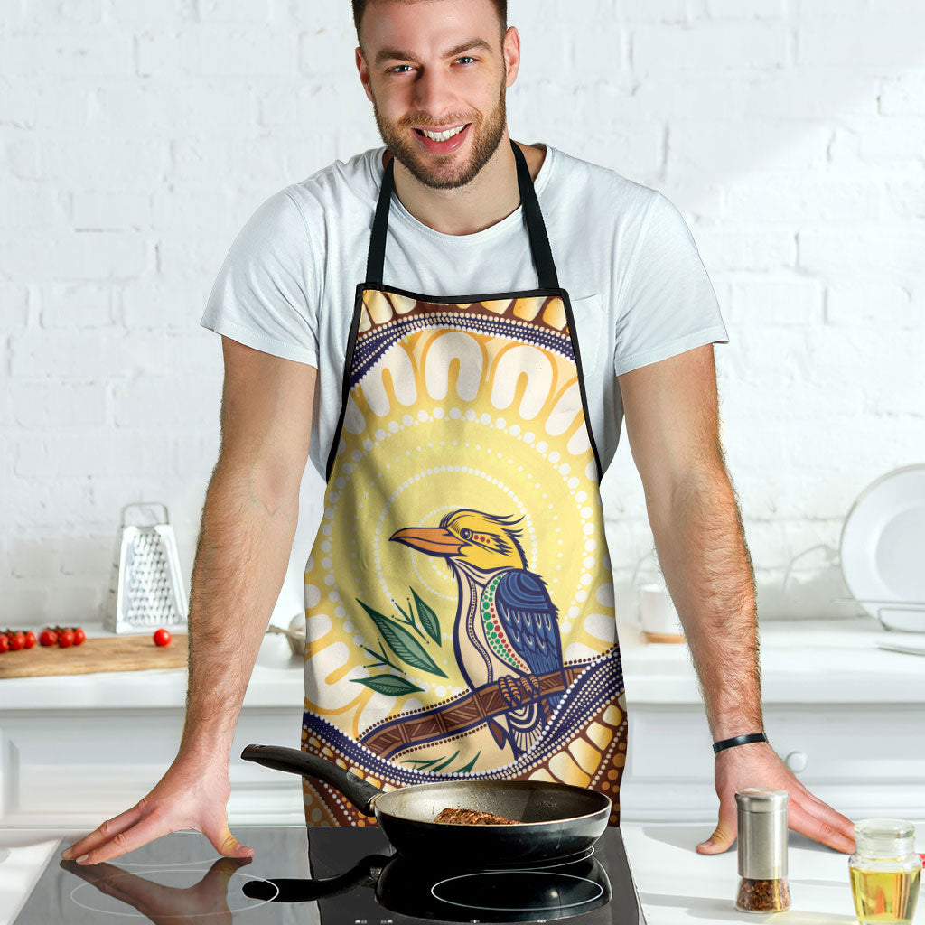 Kookaburra Australia Indigenous Art Apron