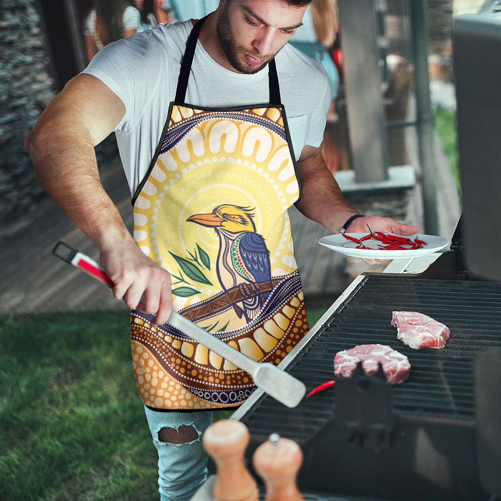 Kookaburra Australia Indigenous Art Apron